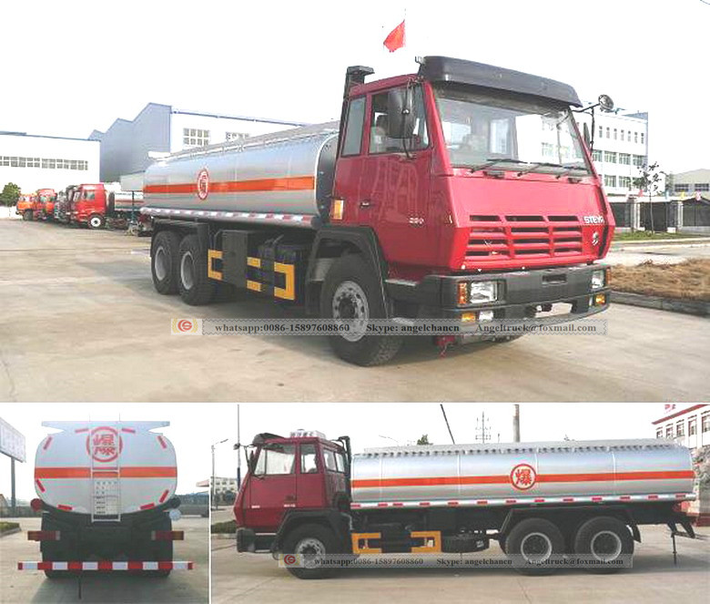 Shacman oil tanker truck